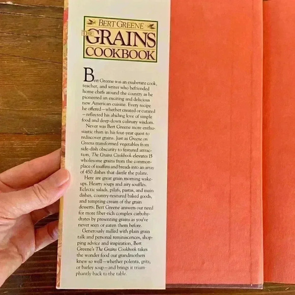 The Grains Cookbook  Bert Greene 1988 * NWOT* 2 for $35 - Picture 2 of 14